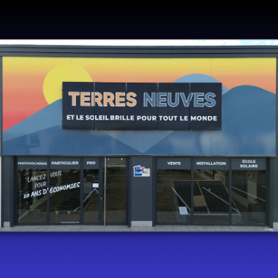Façade magasin Terres Neuves